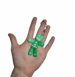 Brelok Piernik Zielony