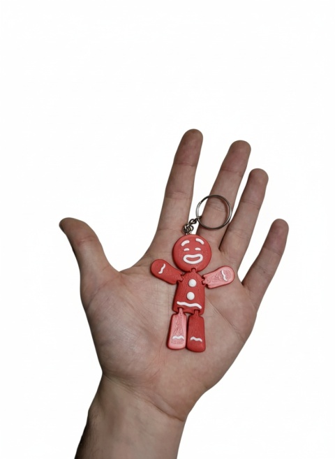 Brelok Piernik Czerwony