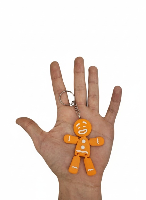 Brelok Piernik Pomarańczowy