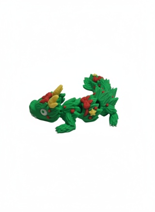 Świąteczny smok choinka