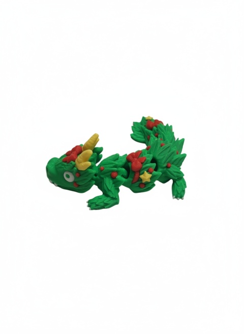 Świąteczny smok choinka