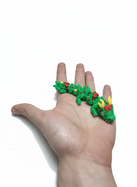 Świąteczny smok choinka