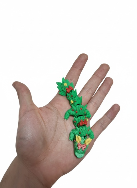 Świąteczny smok choinka